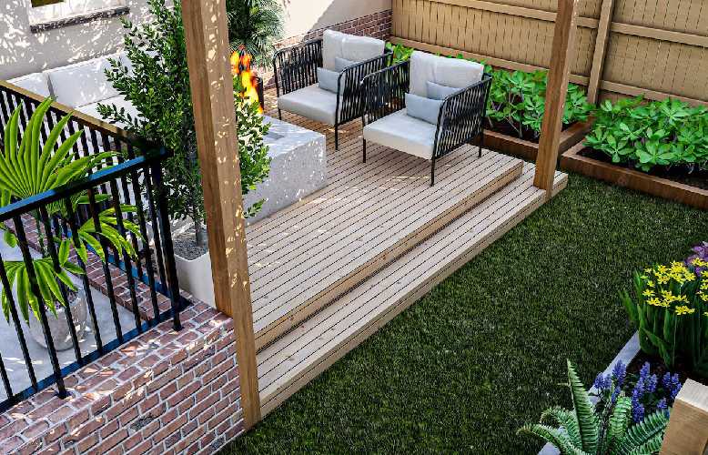 Floating Deck
